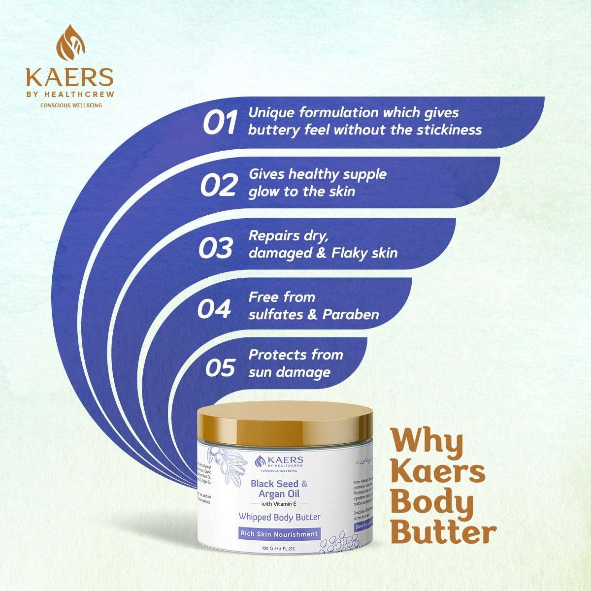 Kaers Kalonji Beauty Care Combo | Black Seed & Argan Oil with Honey Ultra Rich Body Milk Lotion | Black Seed & Argan Oil with Vitamin E Whipped Body Butter | Nourishes & Hydrates with Unique - Kaers Life - Body Milk & Body Butter - kaers-kalonji-beauty-care-combo-black-seed-argan-oil-with-honey-ultra-rich-body-milk-lotion-black-seed-argan-oil-with-vitamin-e-whipped-body-butter-nourishes-hydrates-with-unique-fast-absorpt -