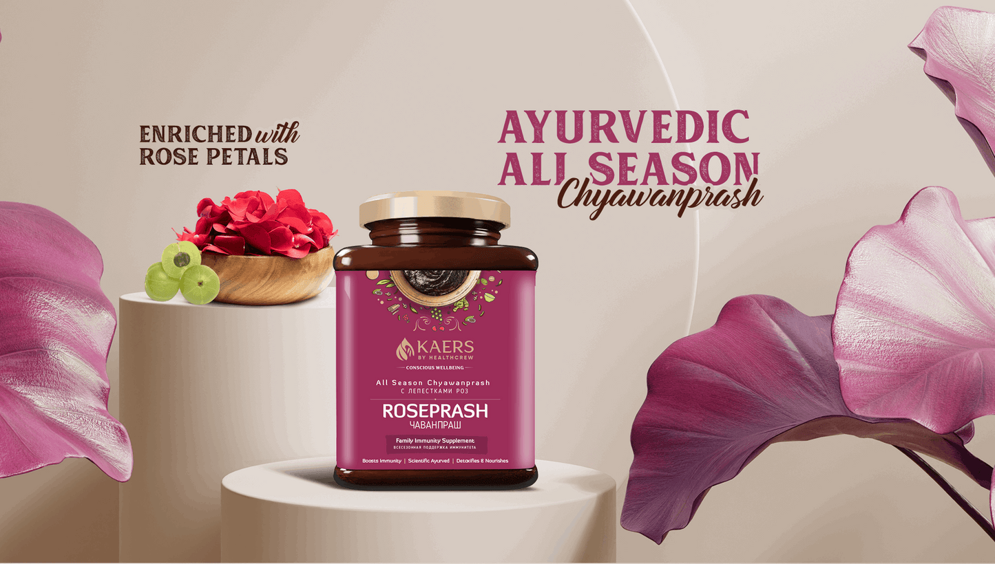 Kaers ROSEPRASH - Ayurvedic All Season Chyawanprash - Kaers Life