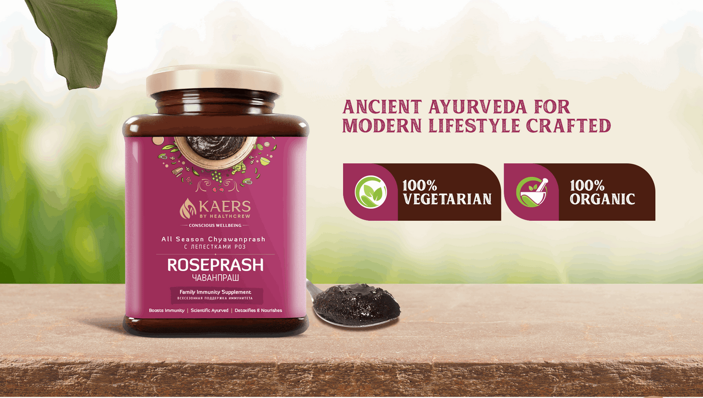 Kaers ROSEPRASH - Ayurvedic All Season Chyawanprash - Kaers Life