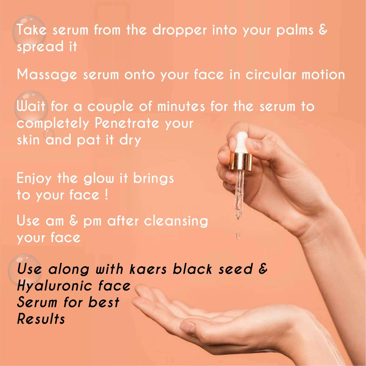 Black Seed & Niacinamide Face Serum | 30 ml - Kaers Life
