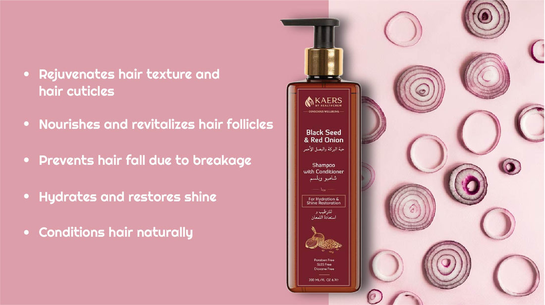 Kaers Black Seed ( Kalonji ) & Red Onion Shampoo: The Bright hair for ...