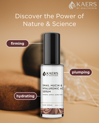 Snail Mucin & Hyaluronic Serum