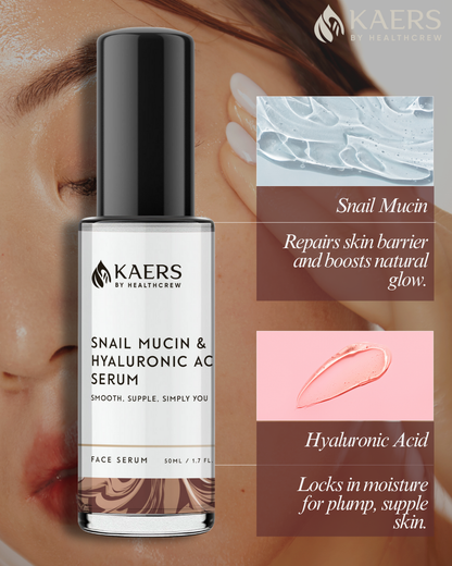 Snail Mucin & Hyaluronic Serum