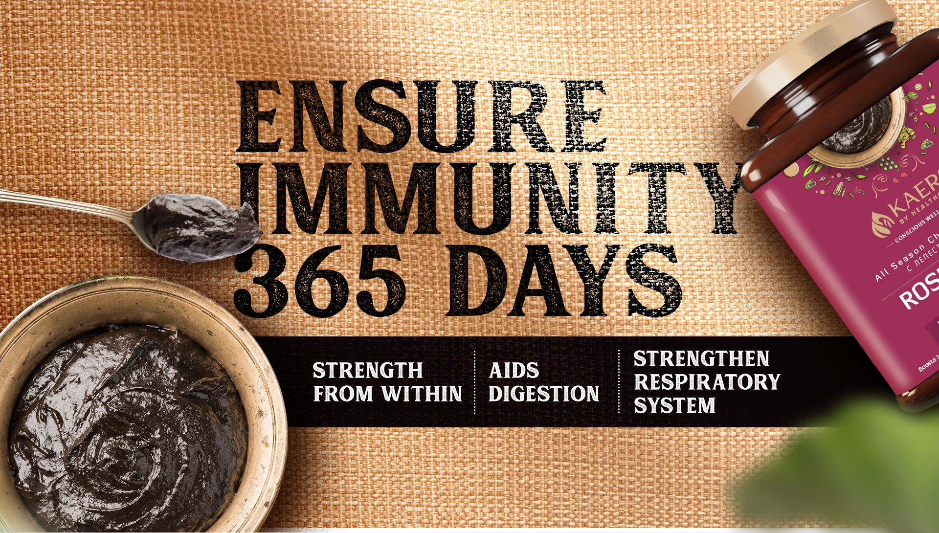 Kaers ROSEPRASH - Ayurvedic All Season Chyawanprash - Kaers Life