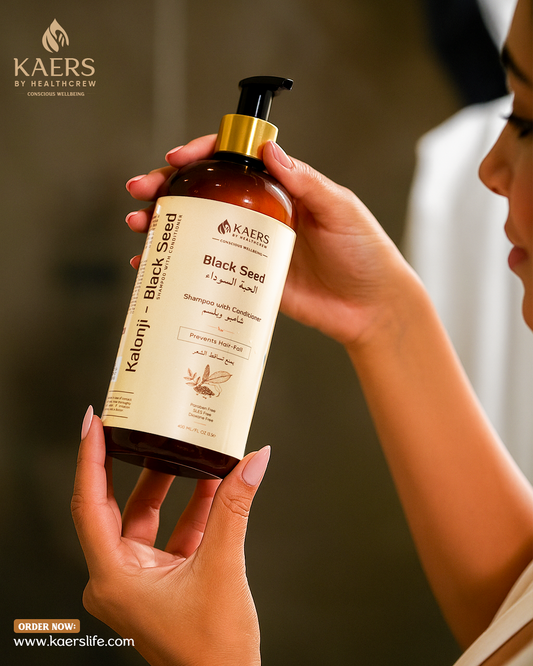 Herbal Shampoo with Conditioner - Black Seed (Kalonji)